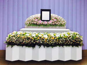 一般葬８０花祭壇 06